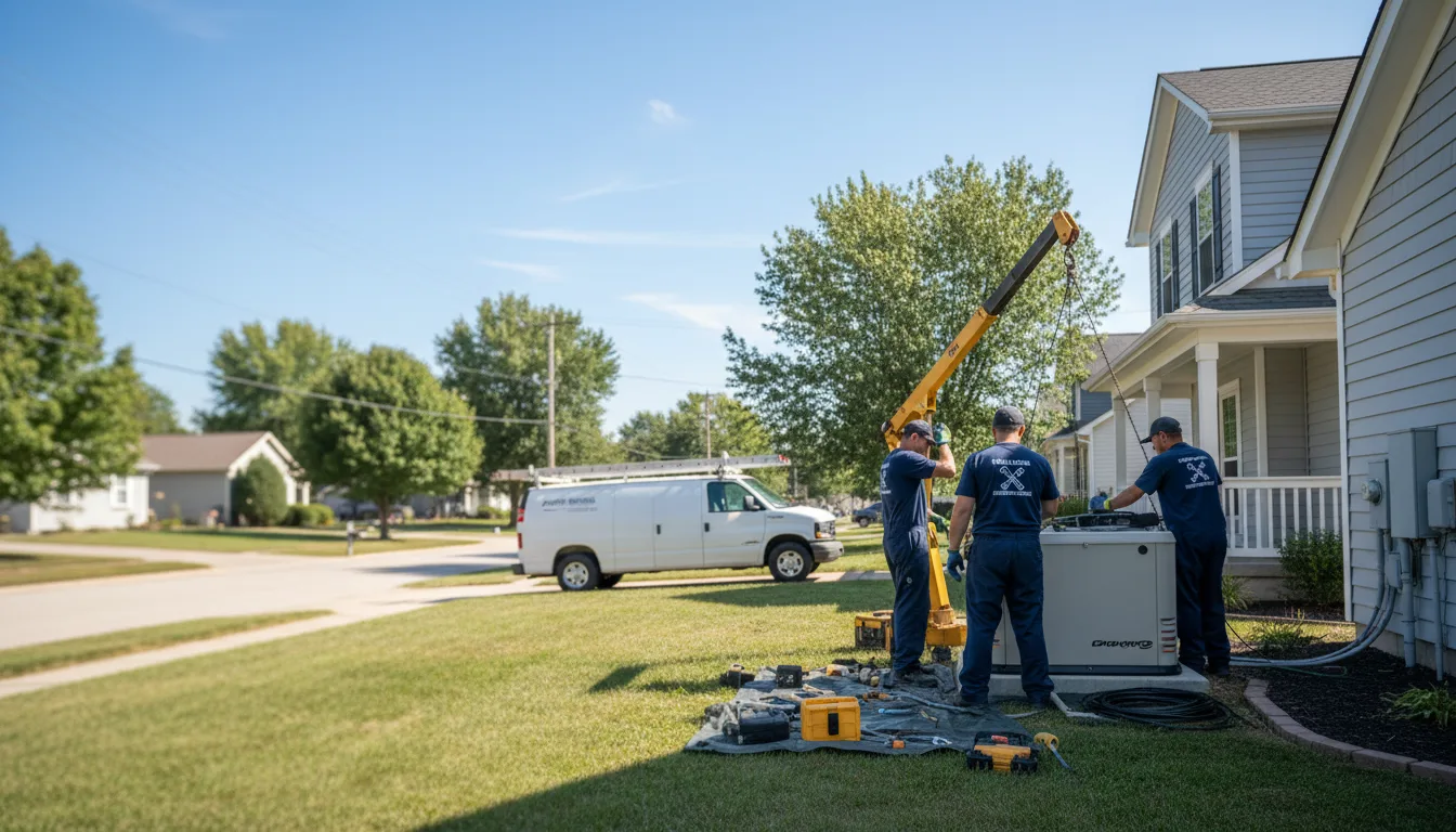 Generator Installation in Braxton, MS near me